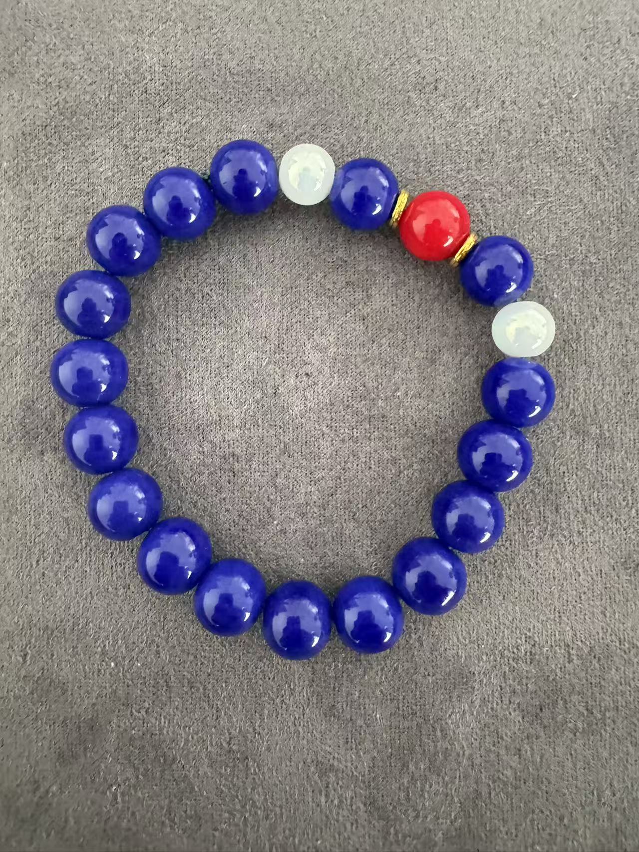 精品时尚蓝白手串113