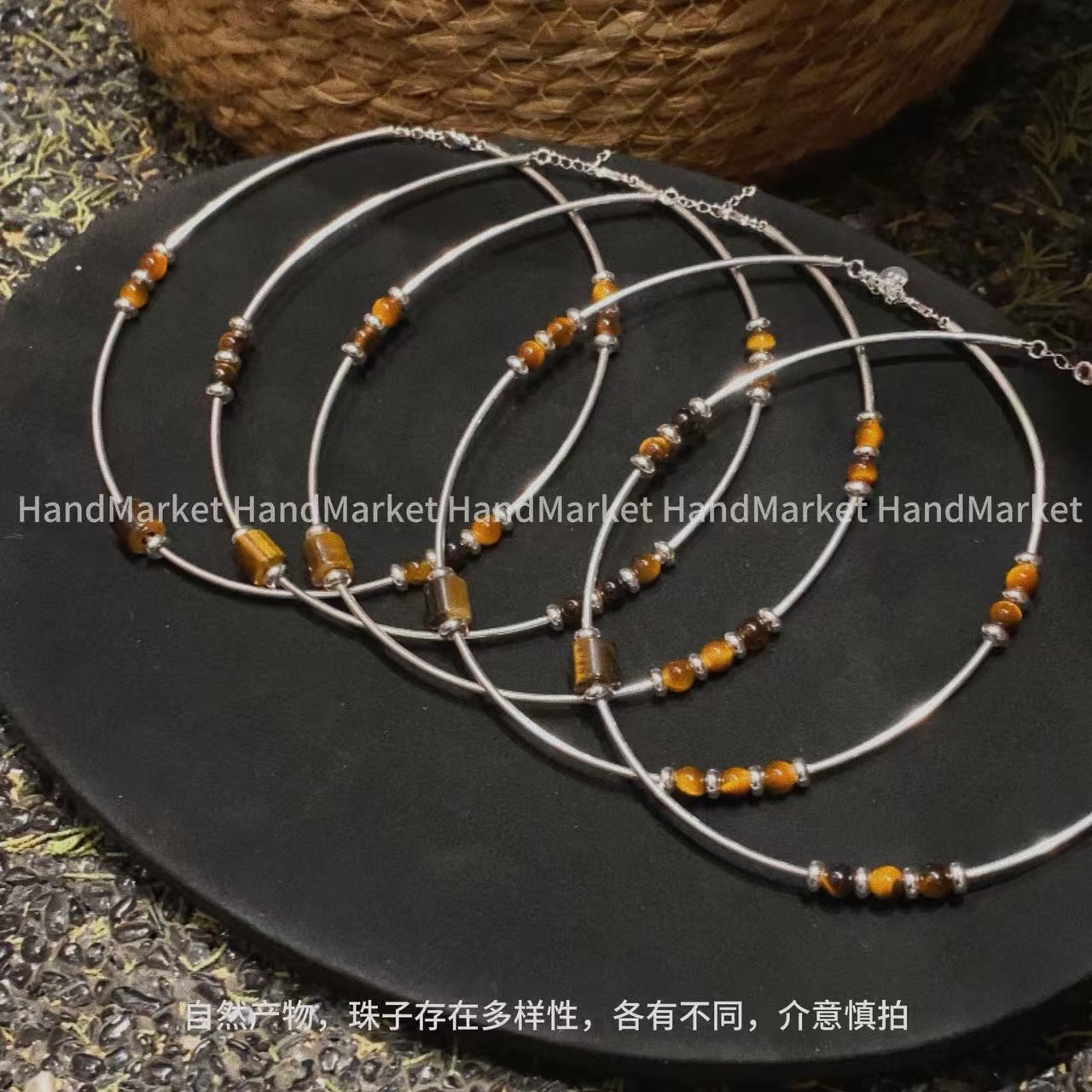 链子925银 JIUJIU【原创设计银管颈圈】通勤百搭简约颈圈装饰品1106