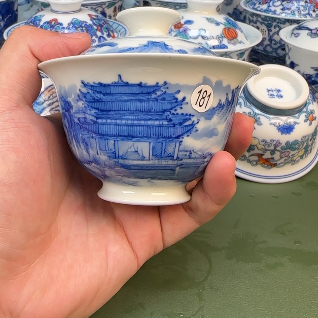 彦祖纯手工手绘茶具181