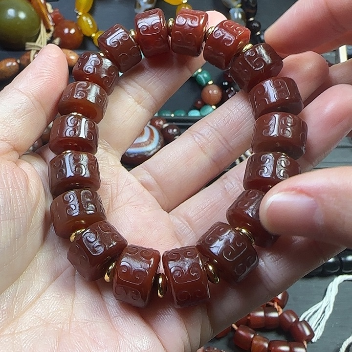 未镶嵌手链玛瑙/玉髓