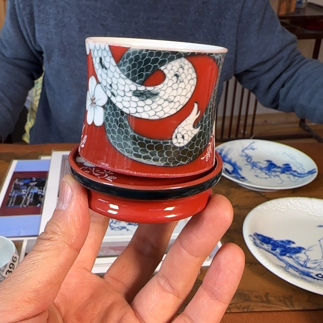 晔*鹿正春柴窑精品茶器