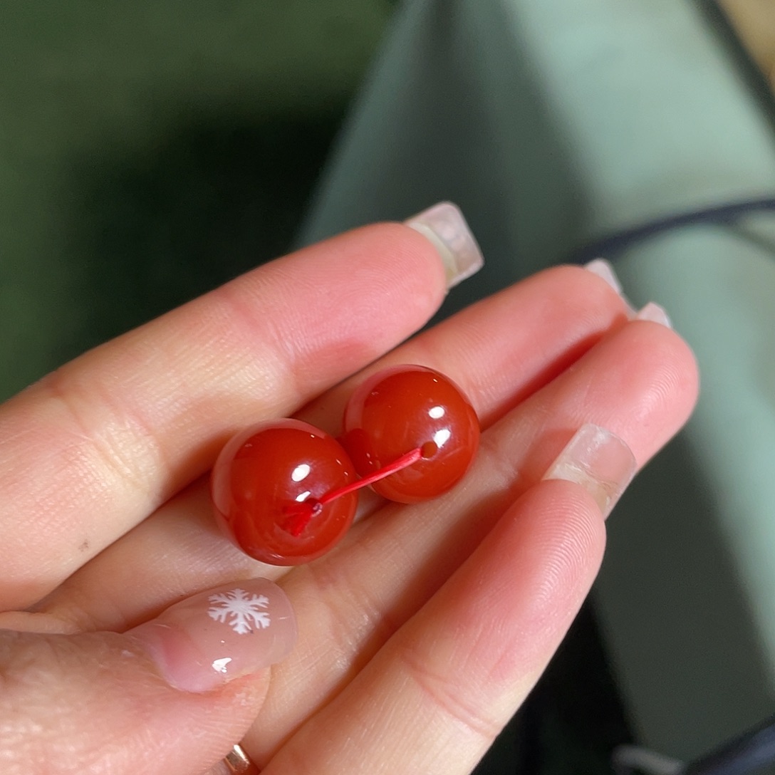 南红玛瑙手链未镶嵌