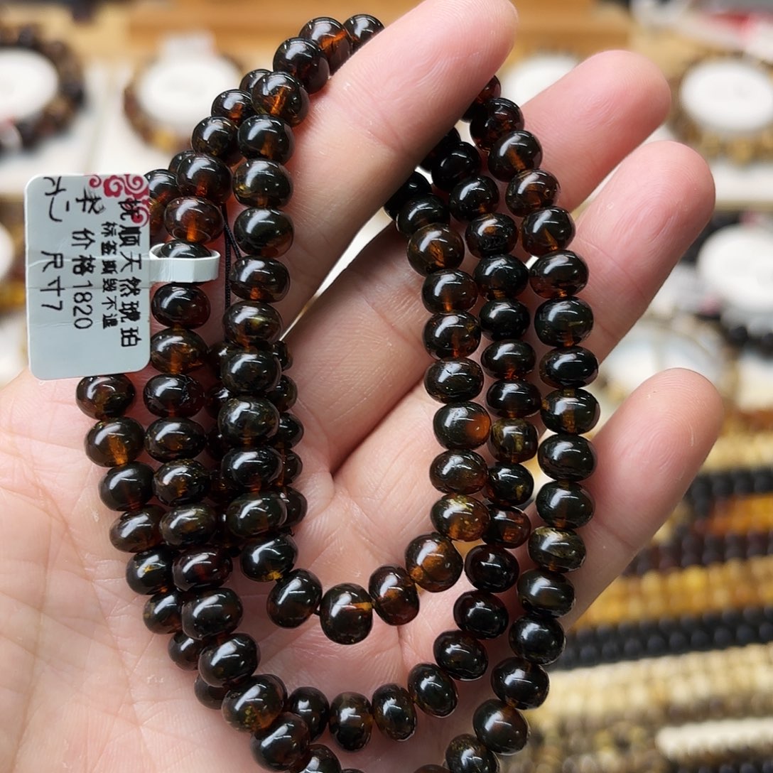 琥珀未镶嵌裸石七91218