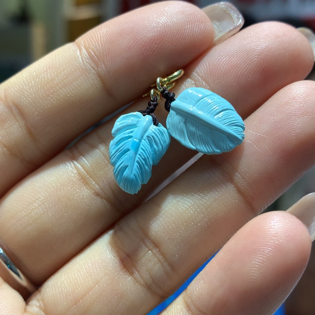 未镶嵌绿松石配饰