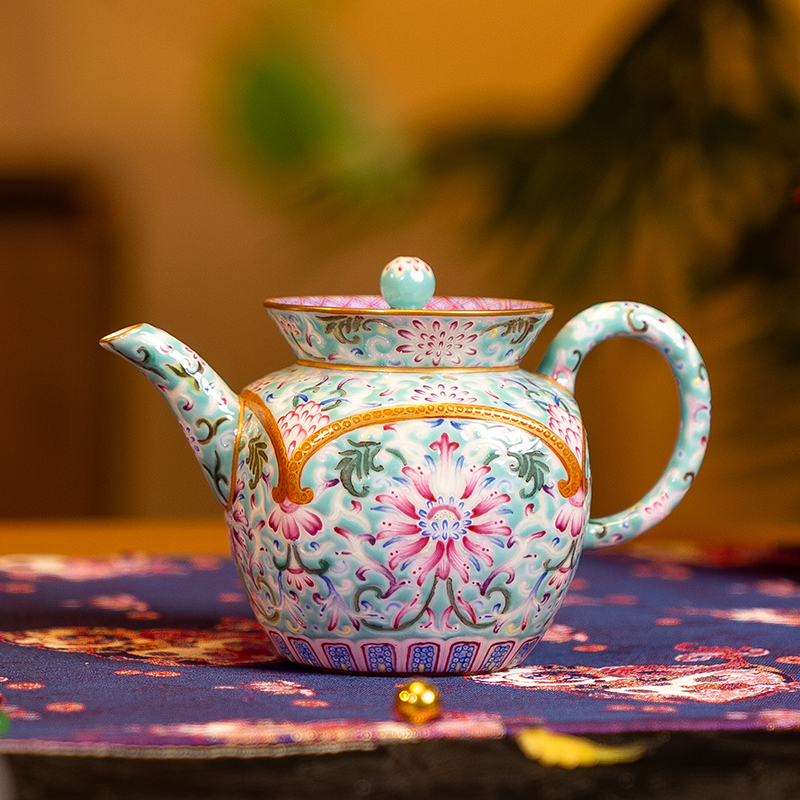 溢珍堂绿地四方单壶