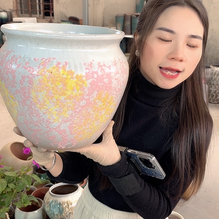 正品口25高24花盆……