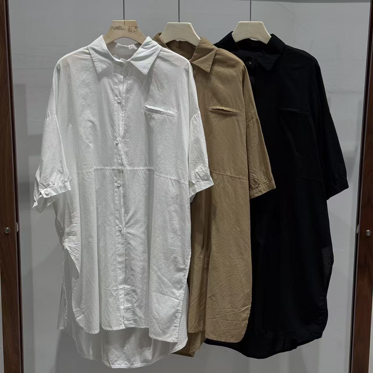 【ATAYI】2025喜喜精选夏款休闲时尚百搭潮流简约设计师长裙8155#