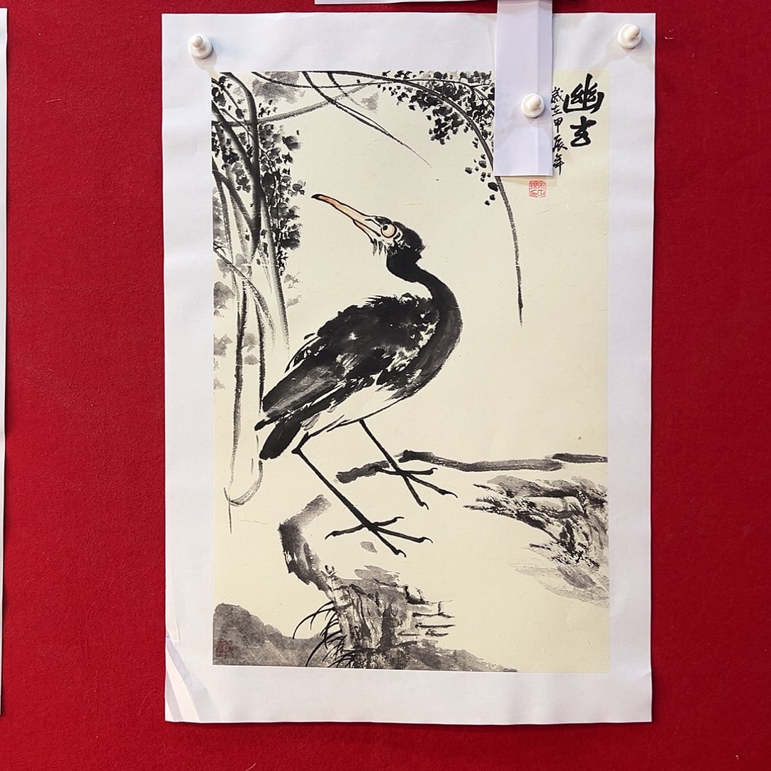 国画手绘国画作品