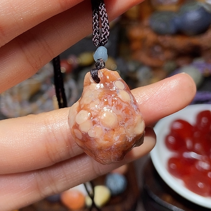 玛瑙/玉髓珠宝半成品未镶嵌粱*龙