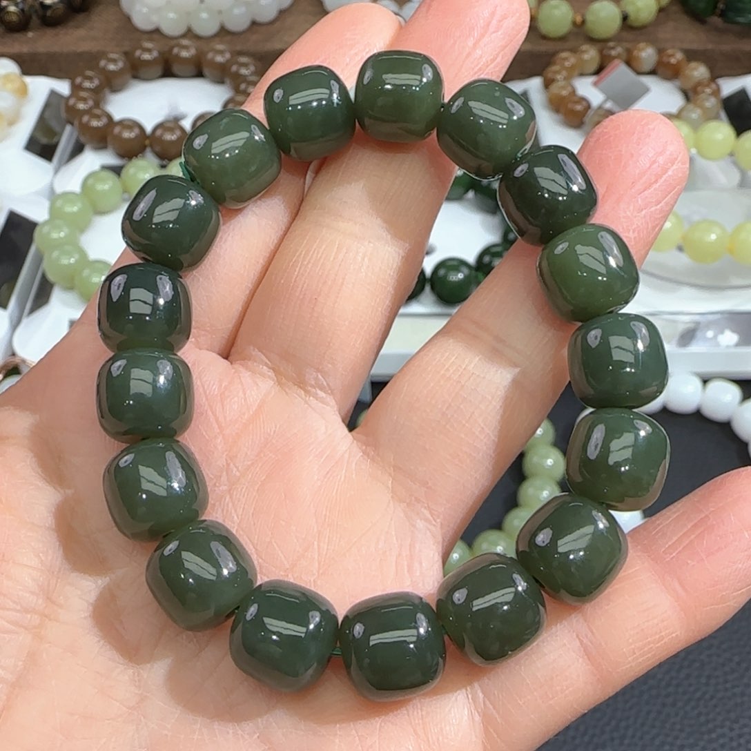 和田玉手链未镶嵌