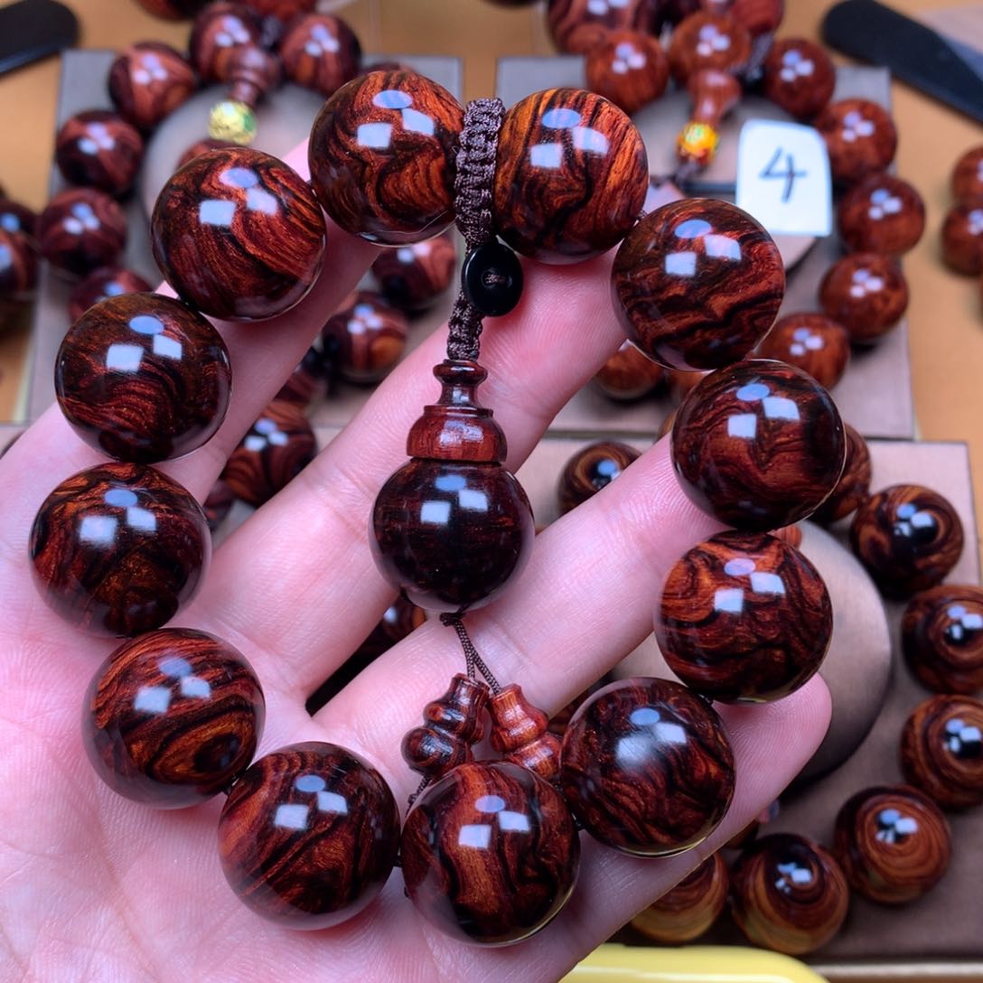 黄花梨/降香黄檀黄花梨手串2.0