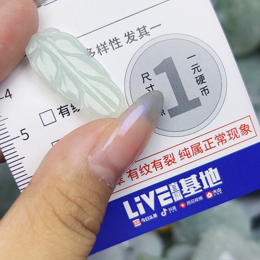 翡翠未镶嵌吊坠(不含链)114