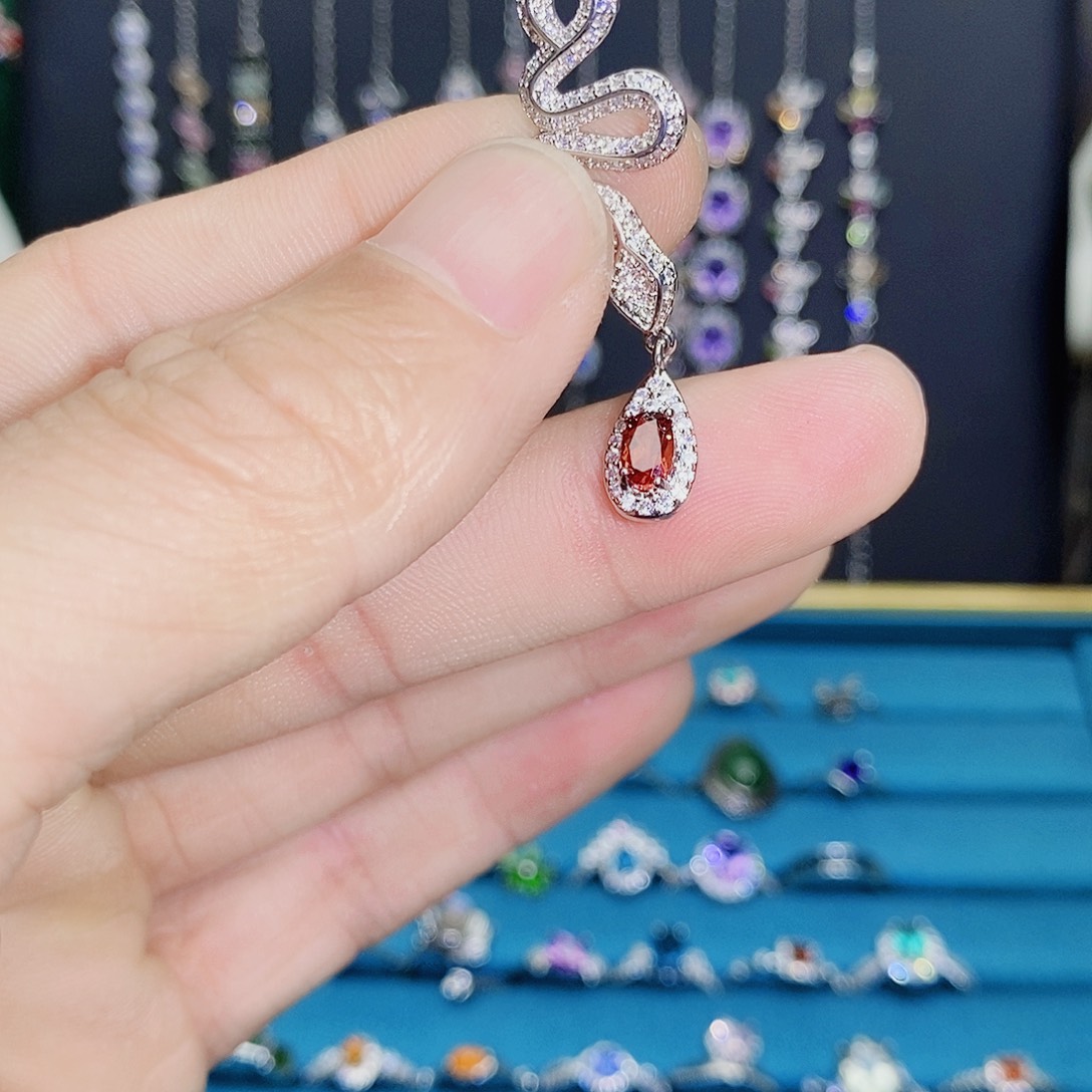 紫晶珠宝半成品银S925镶嵌