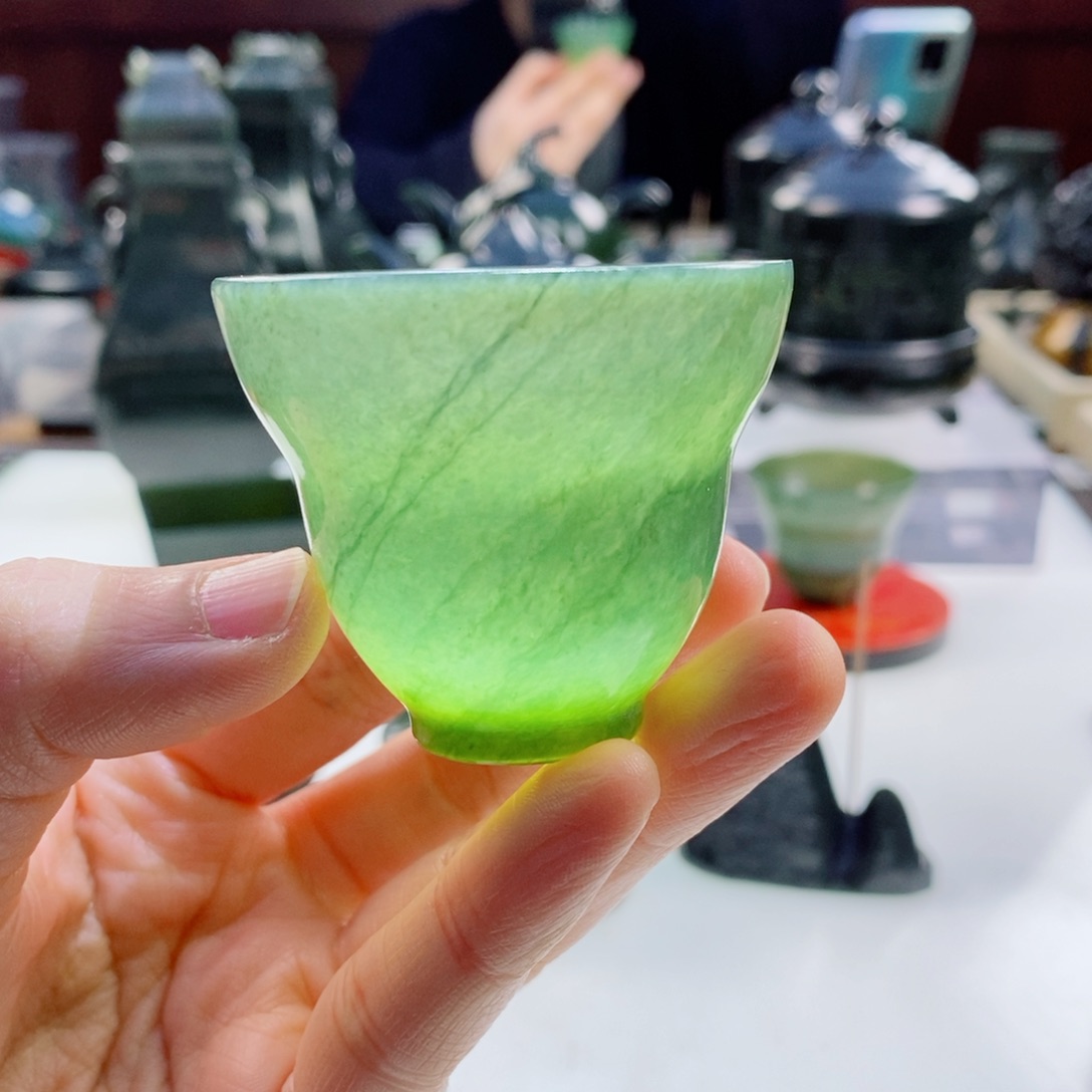 和田玉（青玉）摆件未镶嵌