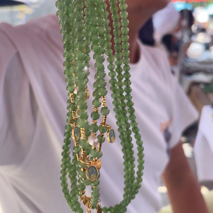 和田玉未镶嵌颈饰多样性发货，发其一