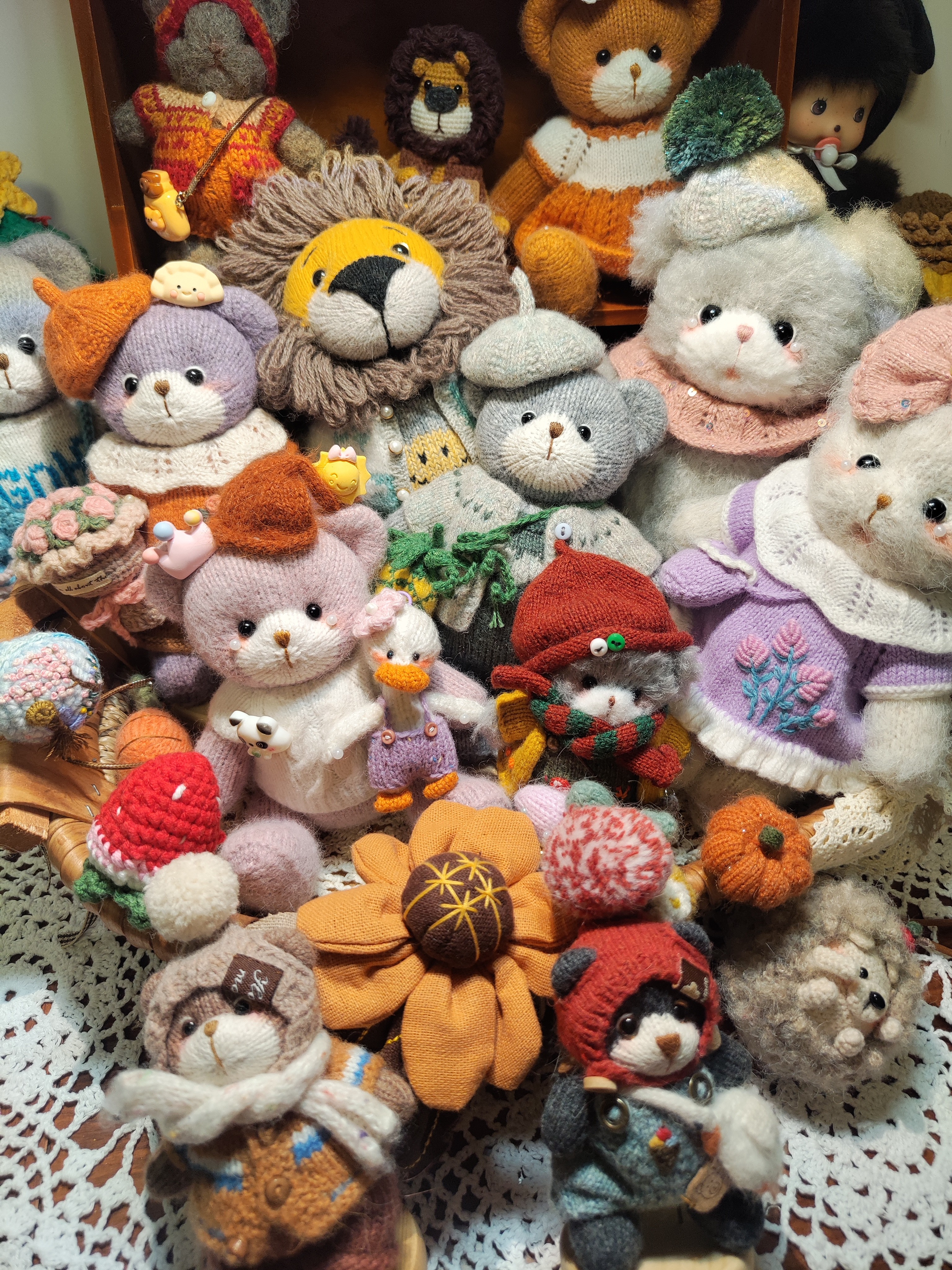 手工钩织玩偶钥匙扣可爱公仔礼物挂件