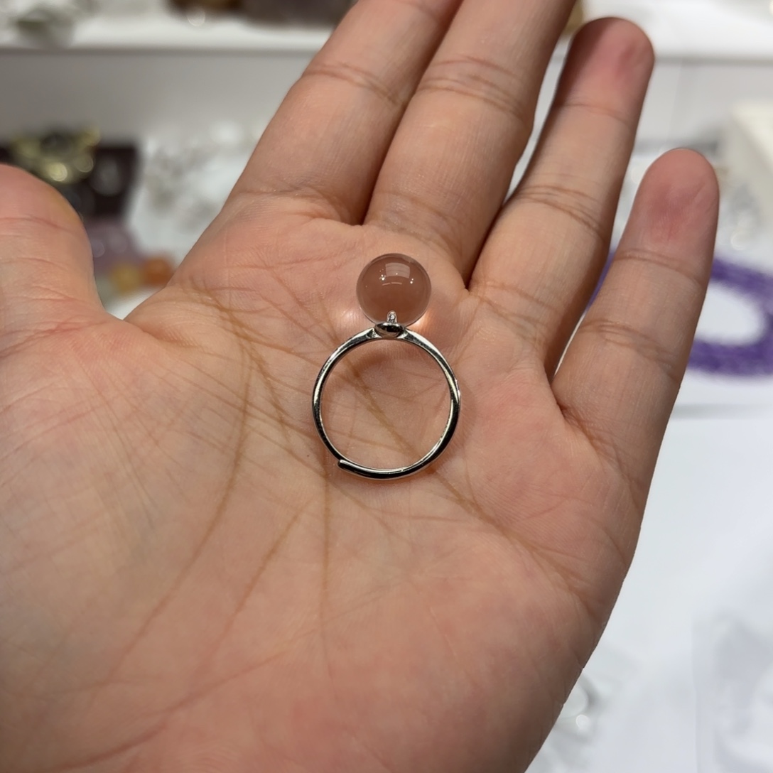 水晶手链未镶嵌戒指