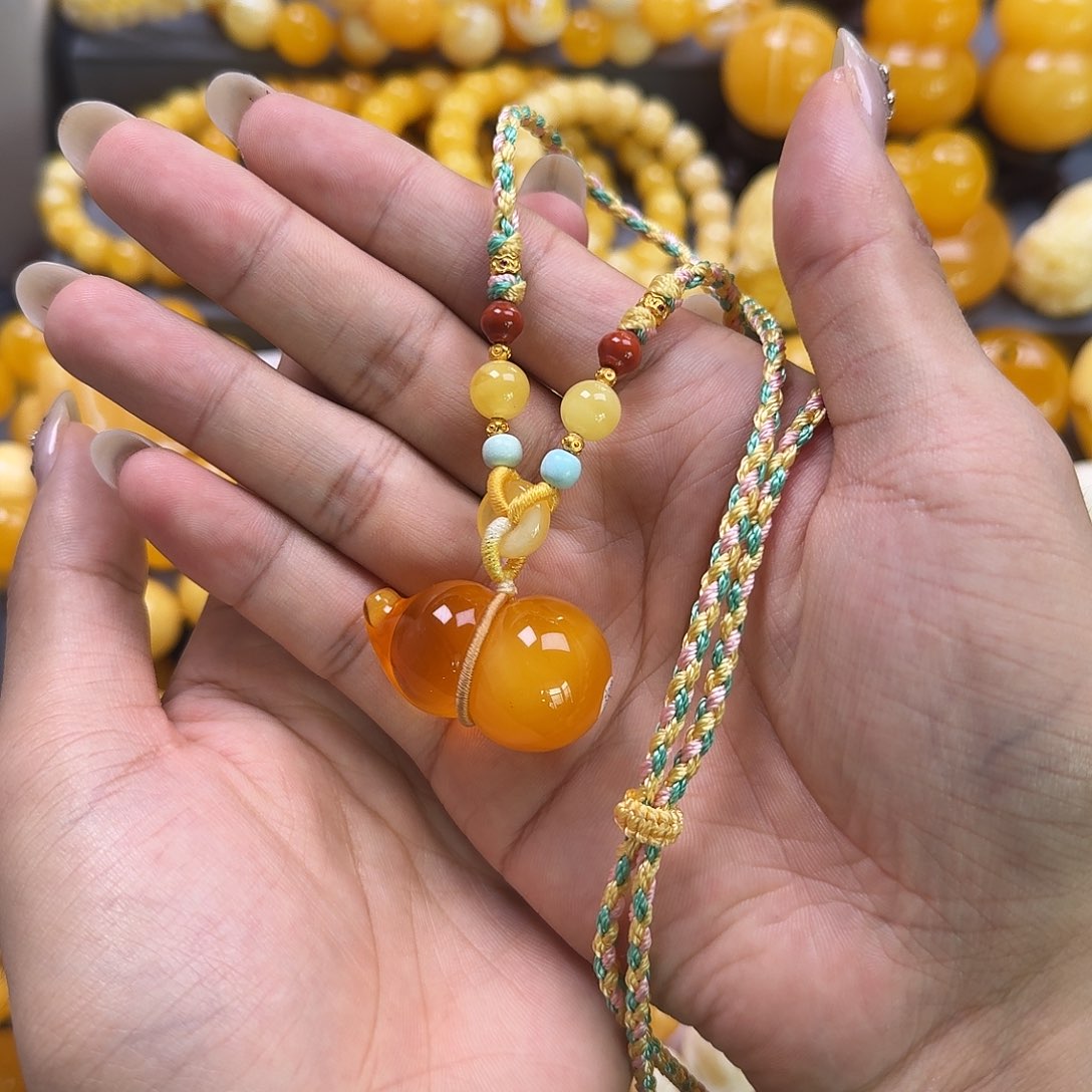 未镶嵌蜜蜡珠宝奇石葫芦