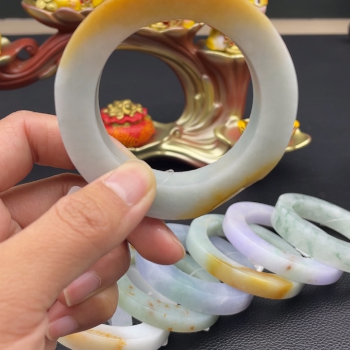 定制翡翠翡翠手镯未镶嵌