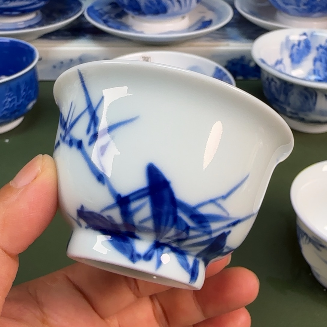 景德镇纯手绘茶具圆圆252