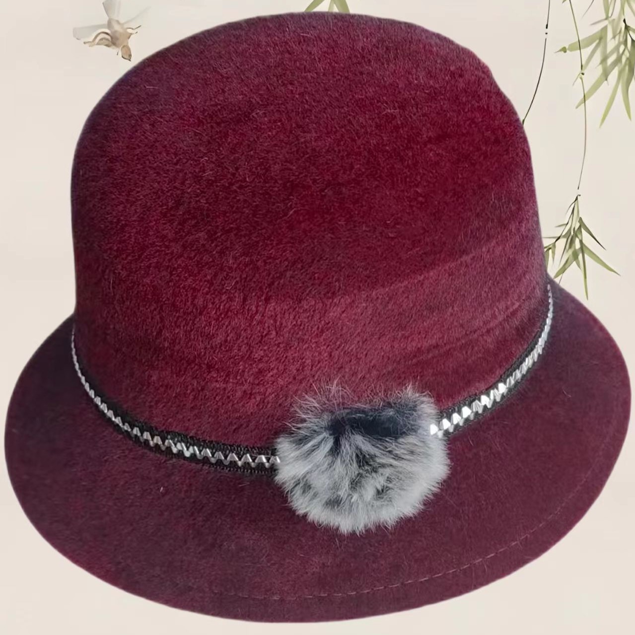 中老年女士老人礼帽