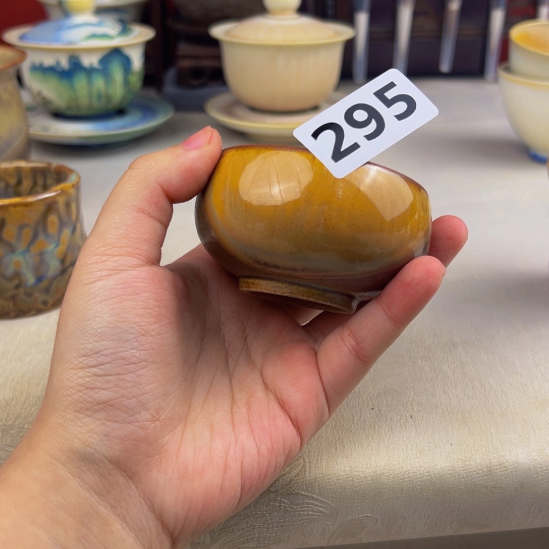 杯子纯手工柴烧主人杯