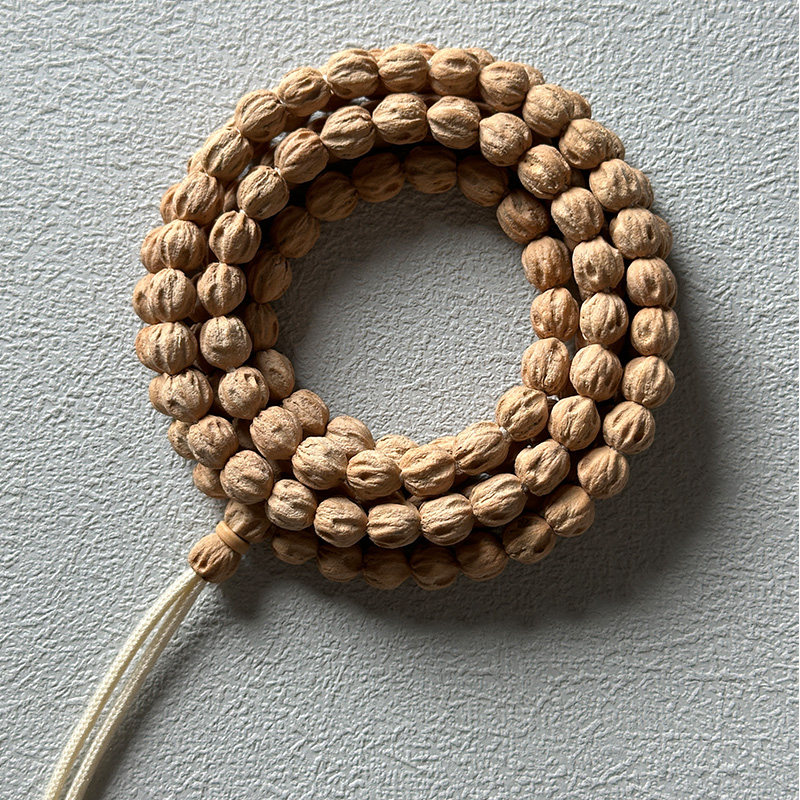 【胶囊鬼脸】热振纯原桩鬼脸纹柏香籽108长串