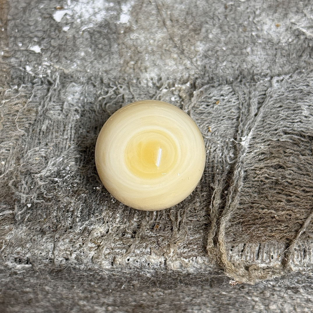 天然蜜蜡拉丝年轮怪兽小眼球单珠 21mm 5.3g