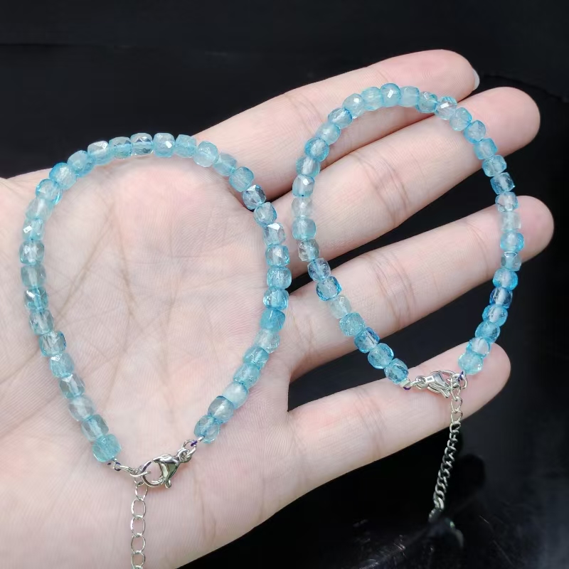 【老三珠宝】托帕石单圈手链X13【多样性发其一】约5mm