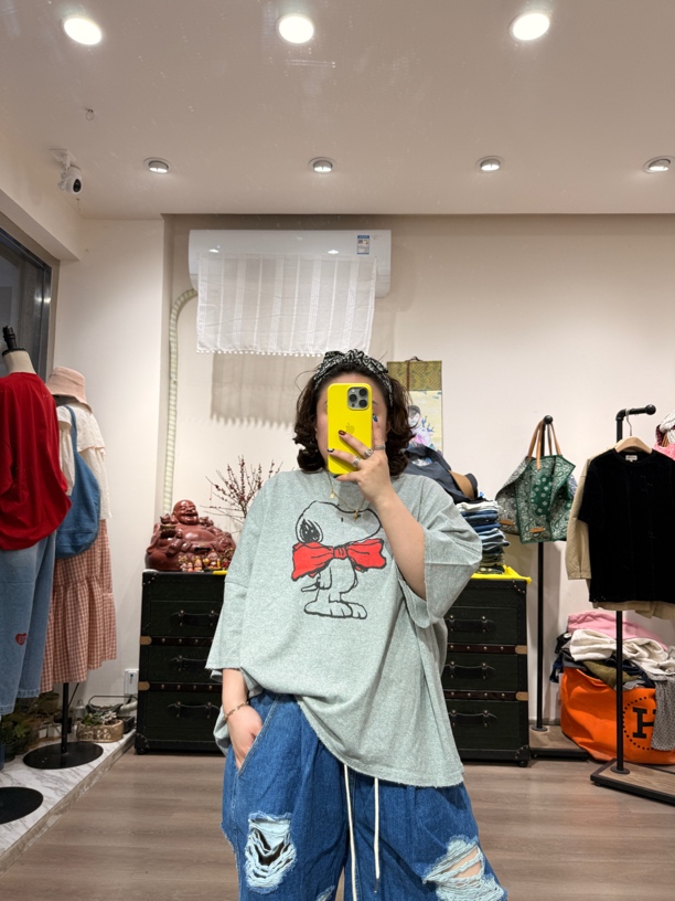 韩国新款宽松慵懒休闲T恤（no退no换）