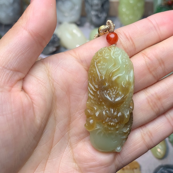 和田玉挂件未镶嵌