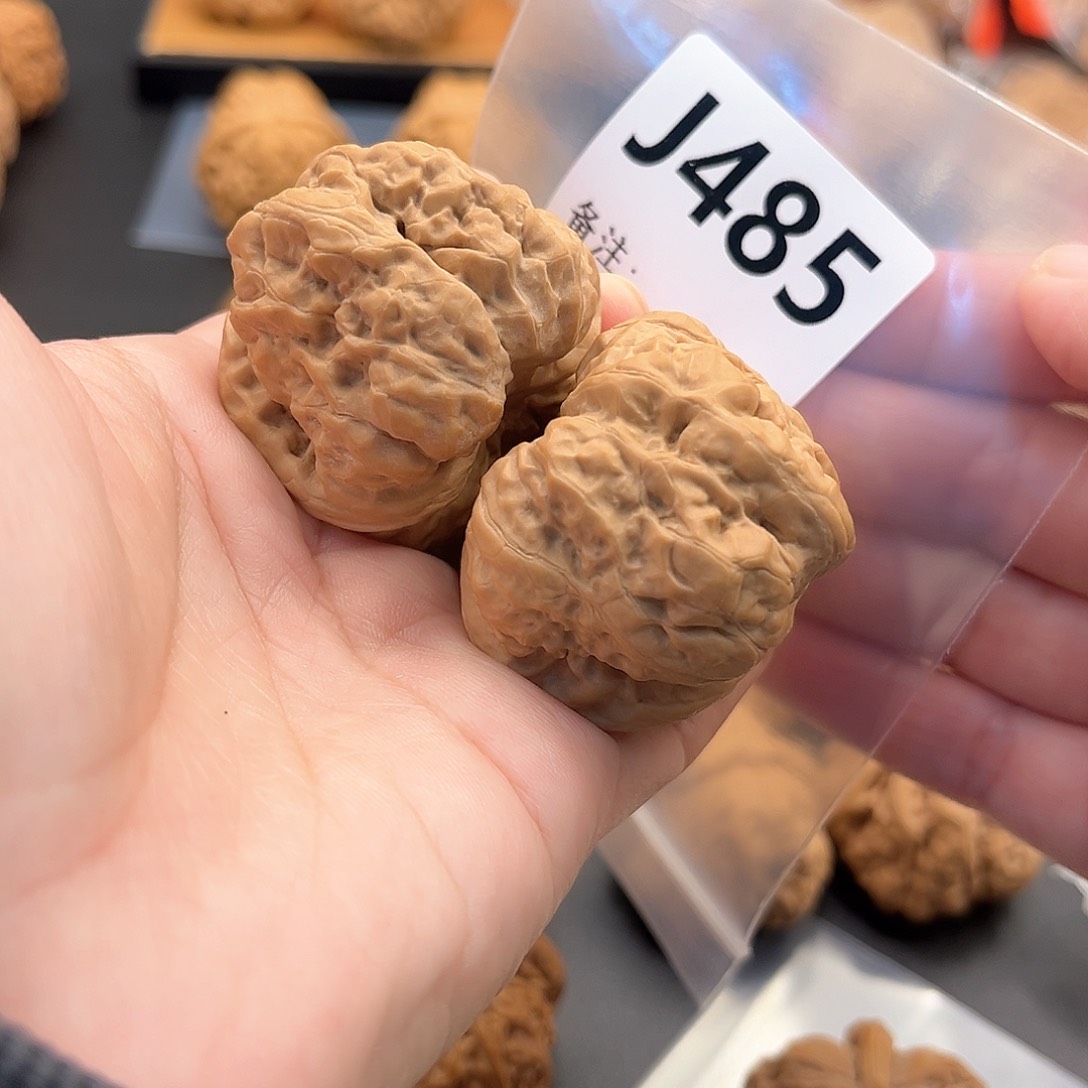 文玩核桃把件蛙蛙全品41肚43