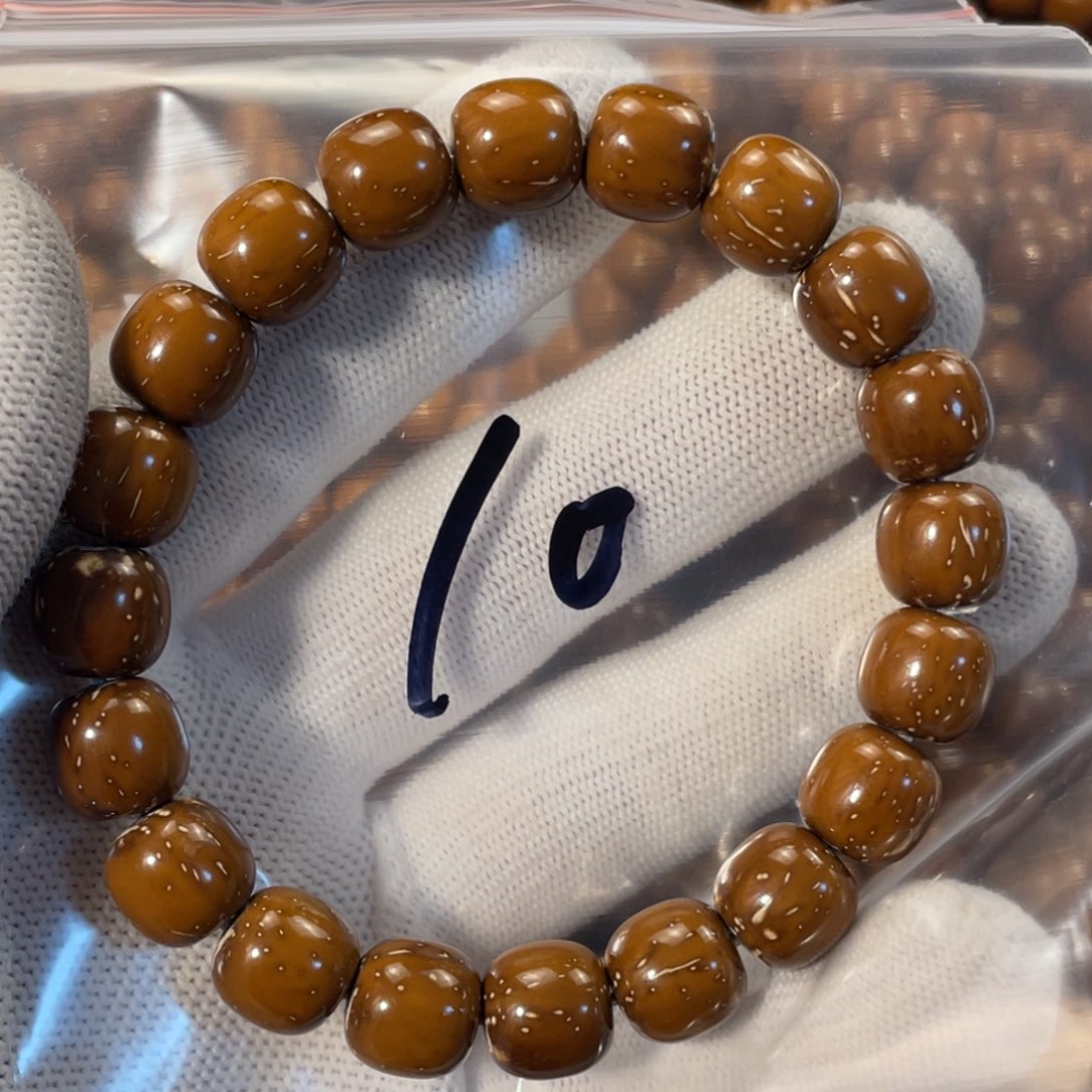 谁***来紫金鼠手串11×10实心老型10