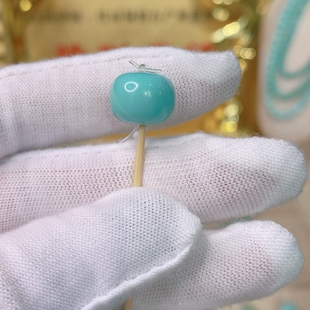 绿松石珠子未镶嵌