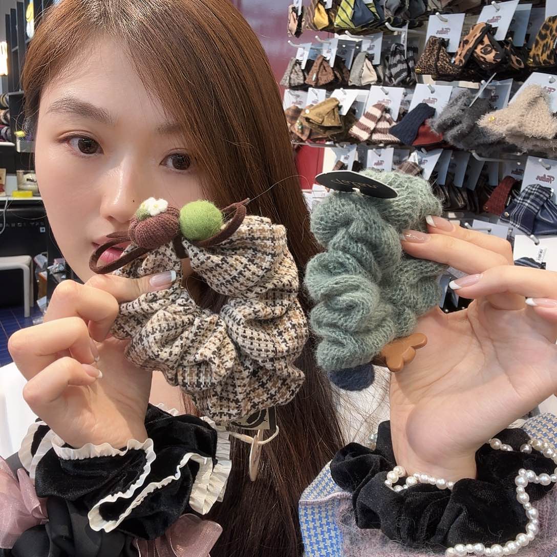 皮质非金属好看的发圈500