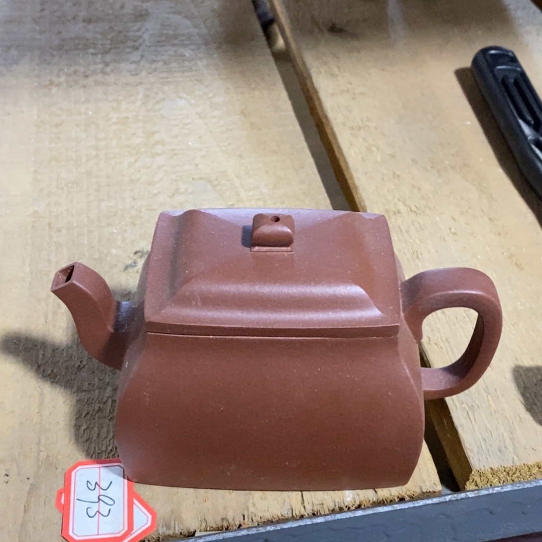 茶壶紫砂白8 四方