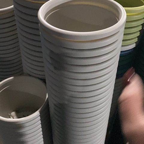 树脂微瑕2号13个无托灰白