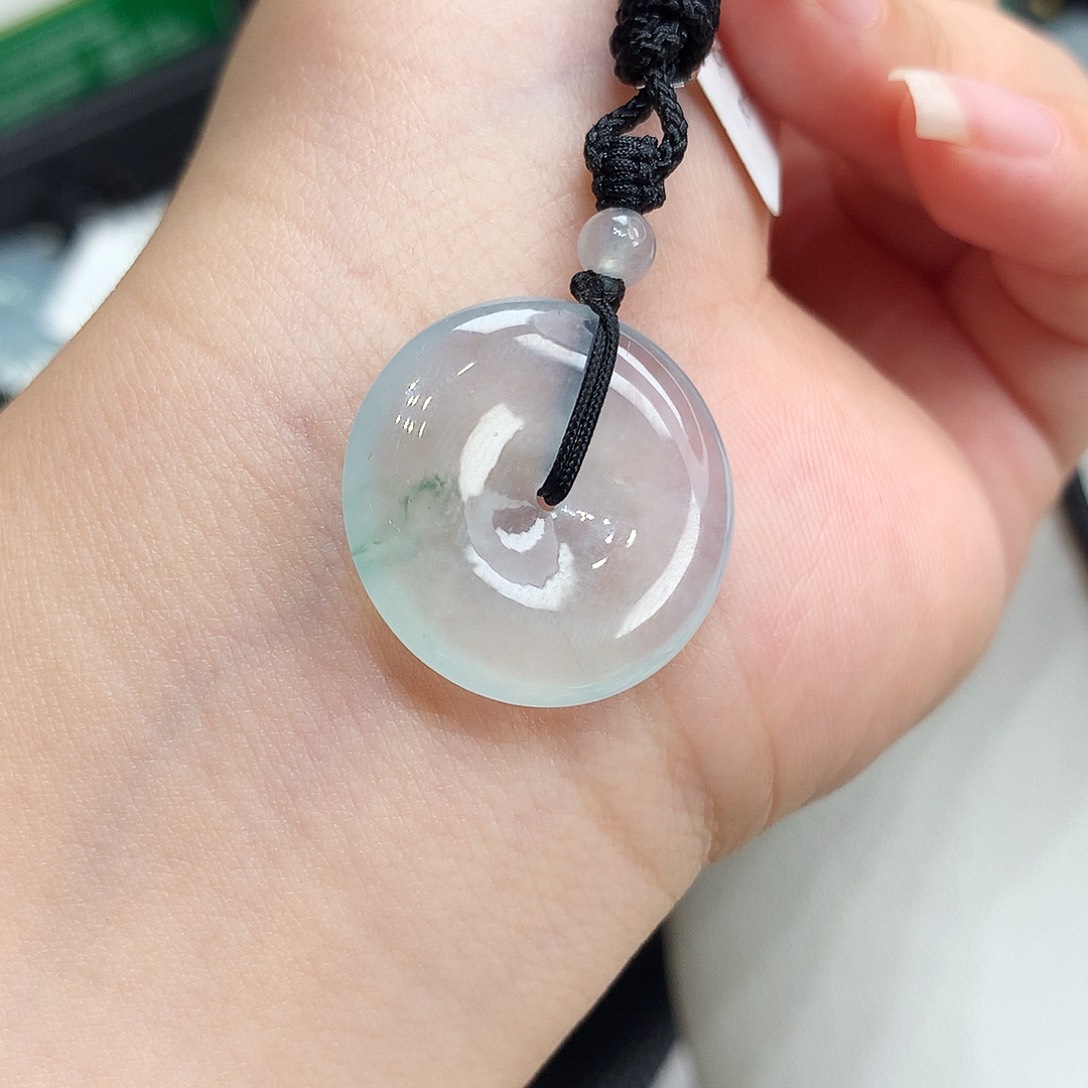 翡翠未镶嵌胸饰翡翠29，22.4/4.3