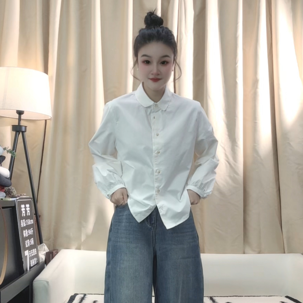 芳芳家【简系】简约大气~气质不挑搭配!设计感原版设计百搭加厚衬衫
