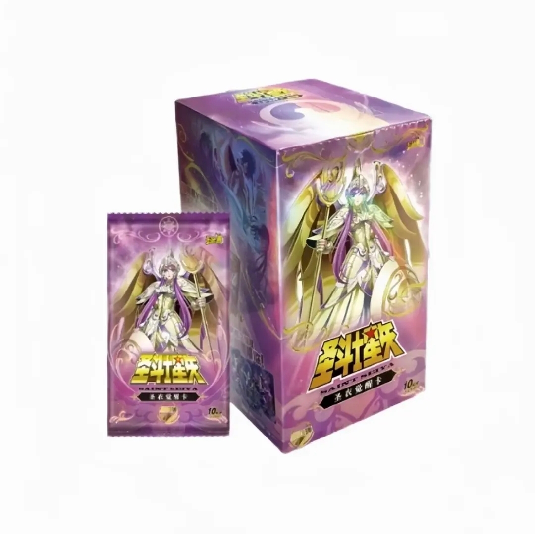 【强取/刺盒】厚米 卡游正版授权圣斗士第4弹星矢圣衣觉醒卡第4弹