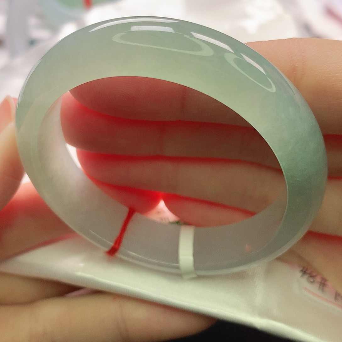 翡翠未镶嵌手镯缅甸4849