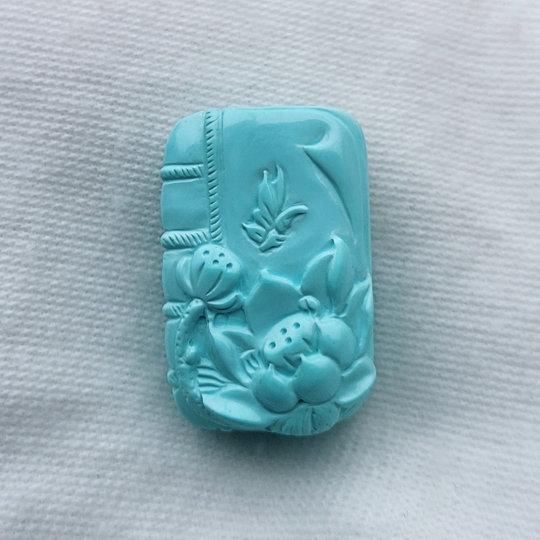 绿松石未镶嵌颈饰