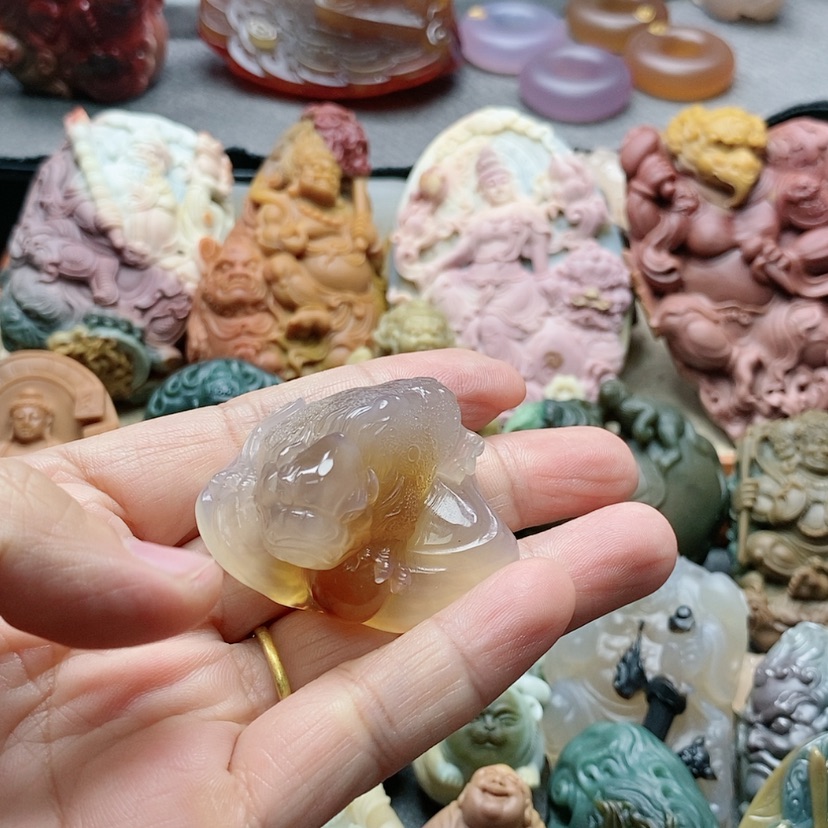 【闪购商品】未镶嵌吊坠定制玛瑙