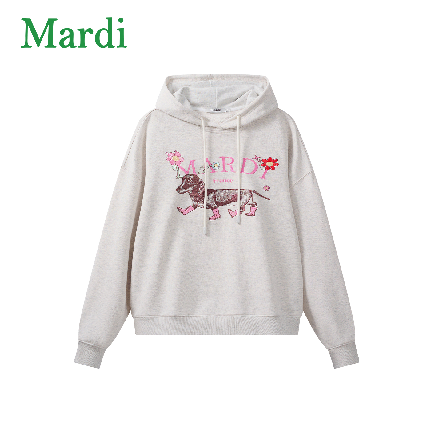 Mardi连帽休闲风女士卫衣百搭卫衣长袖MWY2612052