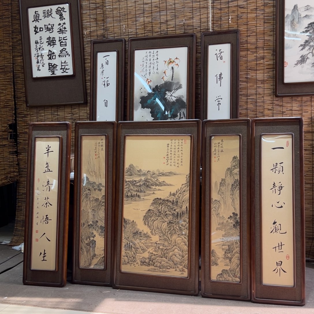 山***南国画亲笔手绘作品