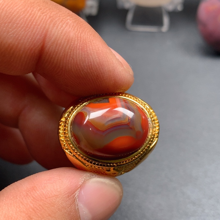 玛瑙/玉髓颈饰未镶嵌‘*波