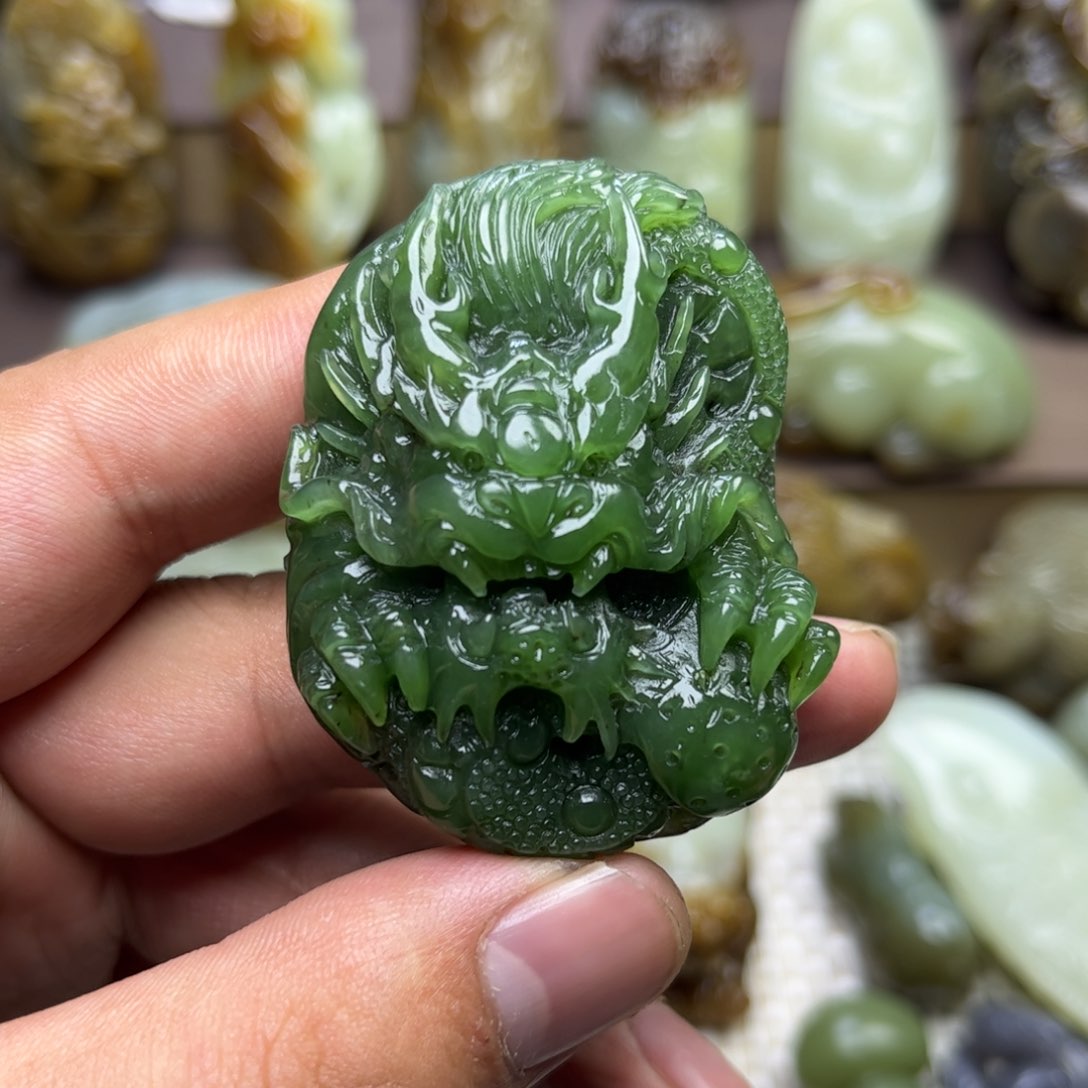 和田玉挂件未镶嵌