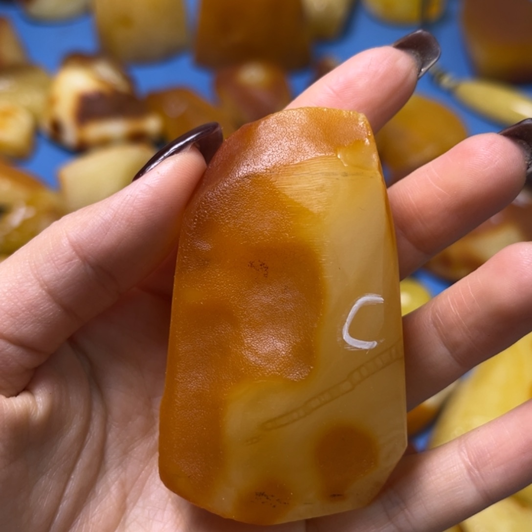 定制蜜蜡未镶嵌赵*长