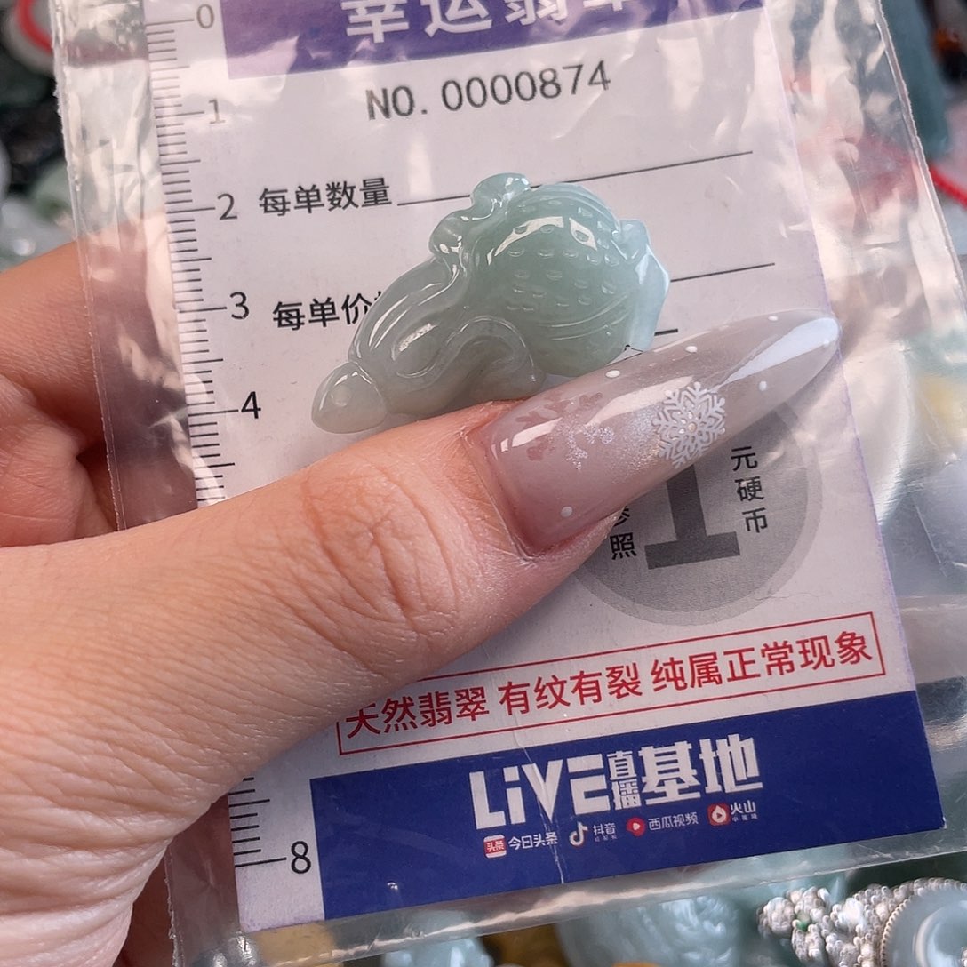 翡翠未镶嵌颈饰hhh