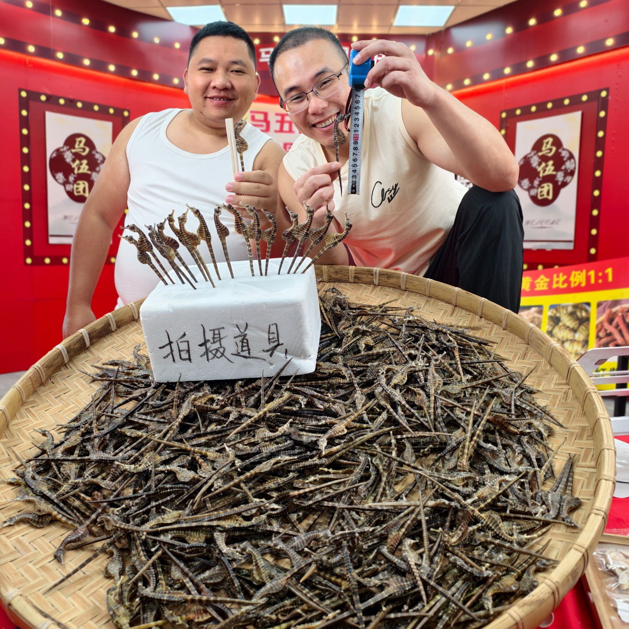 【马伍团】精选大海马自然晒干可煲汤泡酒滋补佳品（鱼干）